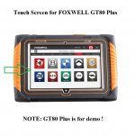 Touch Screen Digitizer Replacement for FOXWELL GT80 Plus Scanner